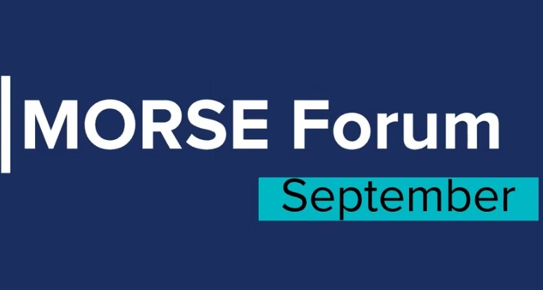 MORSE Forum September