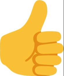 MS Teams thumbs up icon