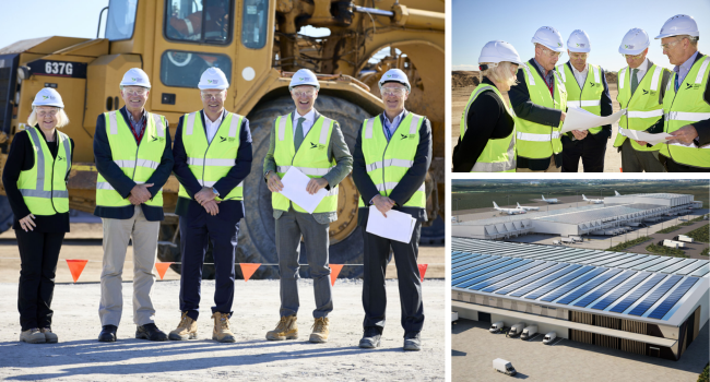 Menzies will provide the new state-of-the-art airport with cutting-edge air cargo services