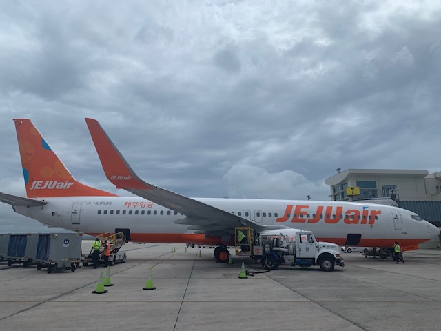 Aeroplane at Guam