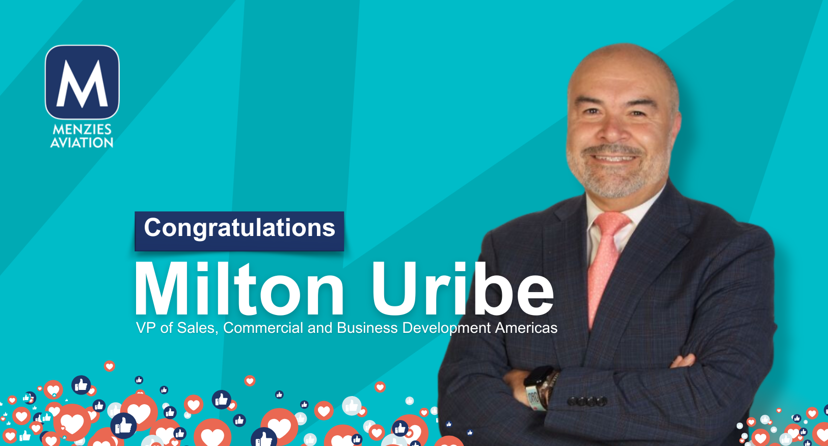 Milton Uribe joins Menzies Aviation