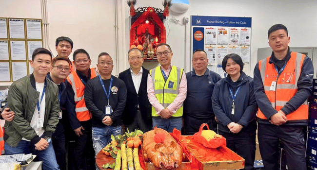 Macau team celebrate the second day of Lunar New Year