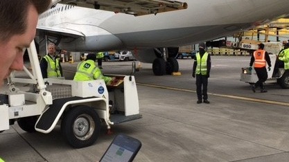SMART inspection being carried out at London Heathrow
