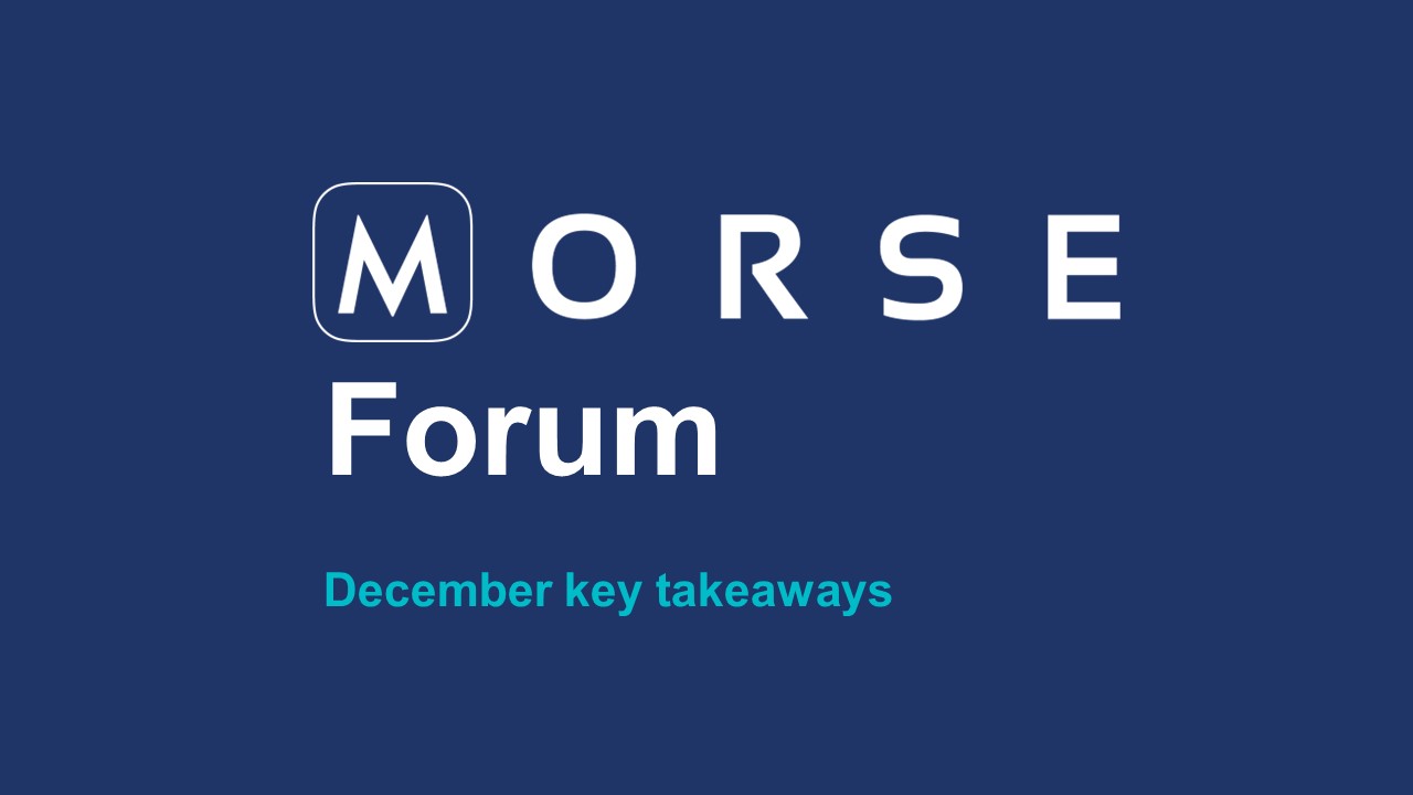 MORSE Forum