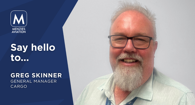 Say hello to Greg Skinner, our featured colleague in My Menzies Say hello to Greg Skinner, our featured colleague in My Menzies