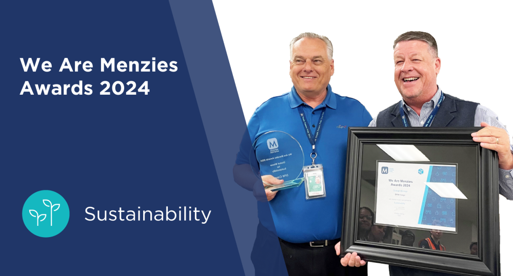We Are Menzies Awards 2024 Sustainability winner Dallas Fort Worth