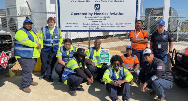 MEM M&O team celebrate their impressive safety milestone